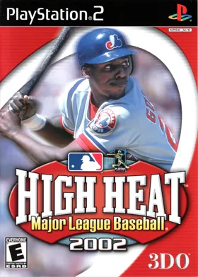 High Heat Major League Baseball 2002 box cover front